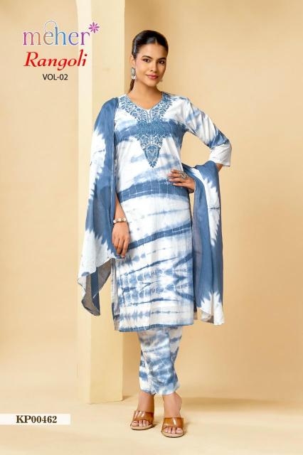 Meher rangoli vol 2 ahmedabad wholesale market kurti